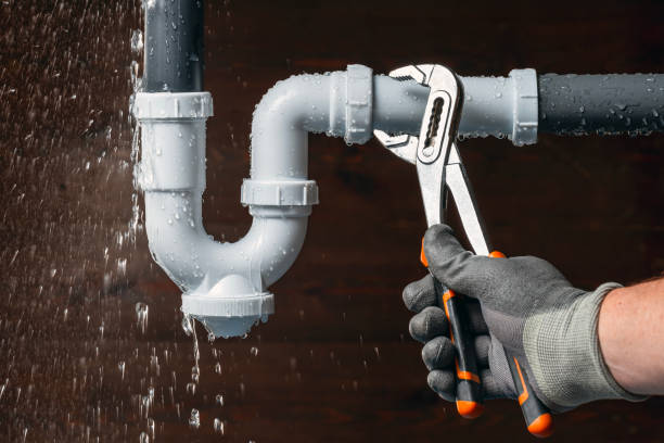 Professional Leak Detection technician working in Farmington, MN